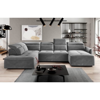 Minkštas kampas MURILLO-XL su elektrine funkcija (Whisper-17) D